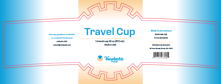 First version of travel cup packaging
